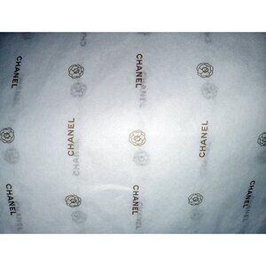 5 Sheets of Chanel Tissue Paper